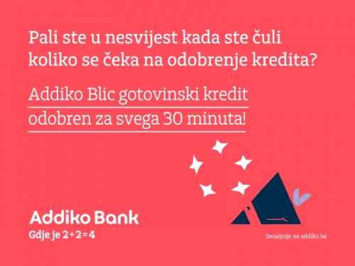 Addiko Bank Addiko Blic Gotovinski Kredit