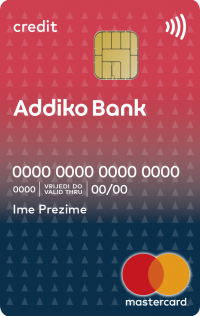 Addiko Mastercard Kreditna Kartica