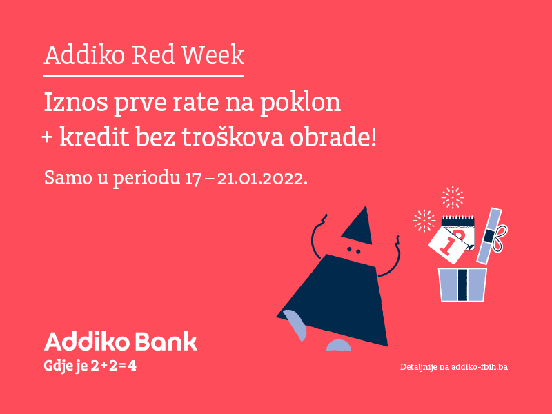 Addiko Red Week 7 Addiko Red Week 7