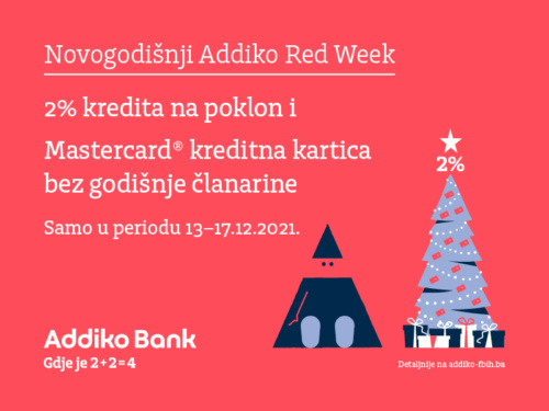 Addiko Red Week Decembar