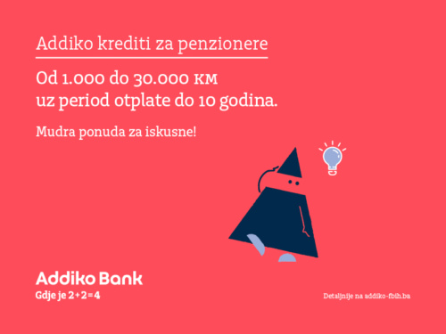 Addiko Krediti Za Penzionere