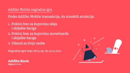 Addiko Mobile Nagradna Igra