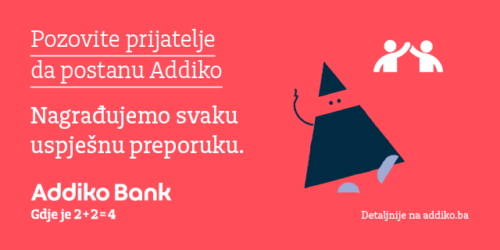 Addiko Pozovite Prijatelje