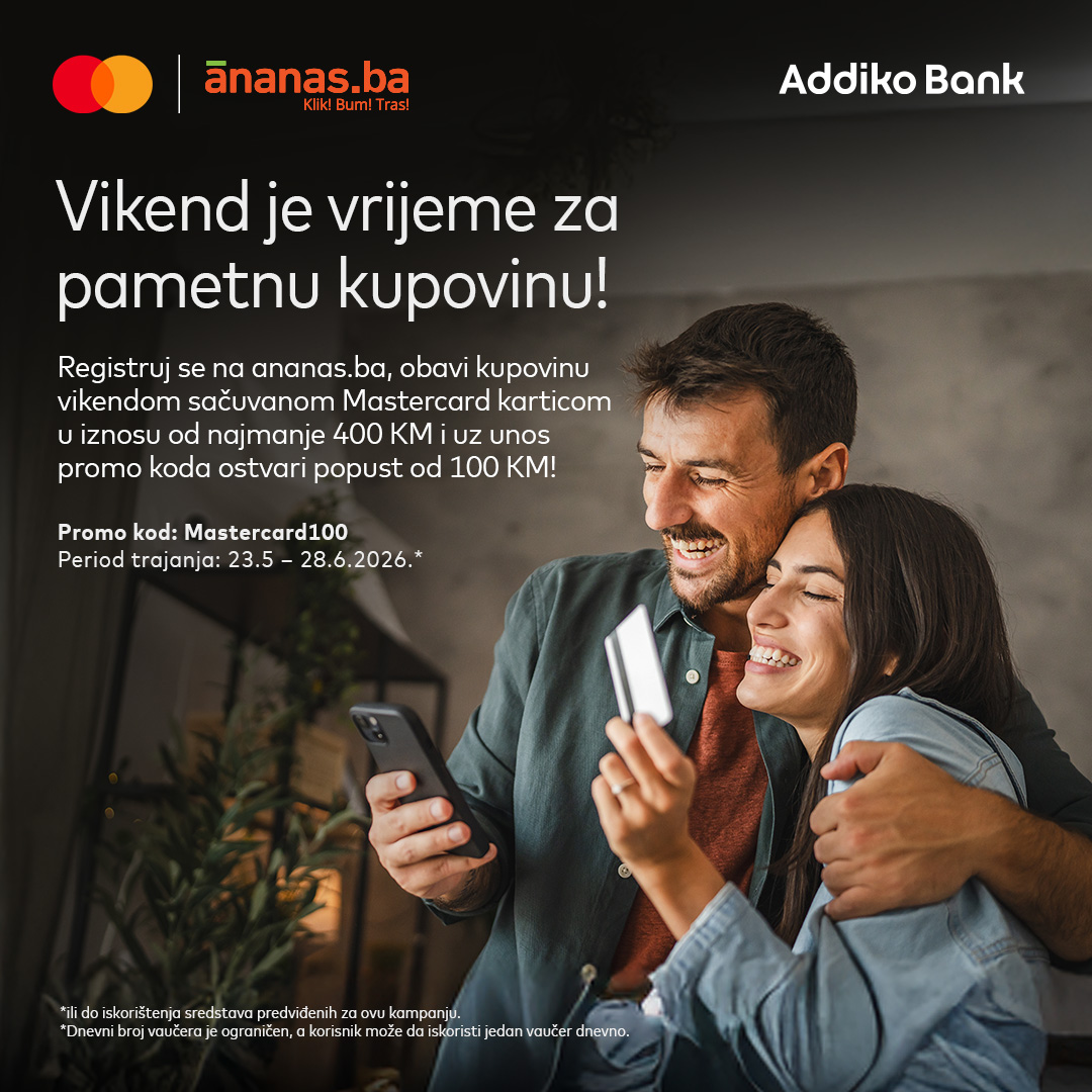 Mastercard Ananas Post Addiko 1x1