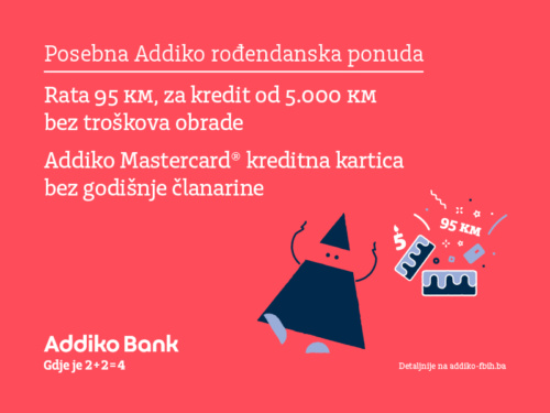 Posebna Addiko Rođendanska Ponuda